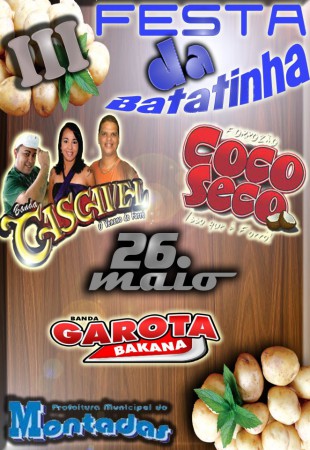 Festa da batatinha em Montadas PB